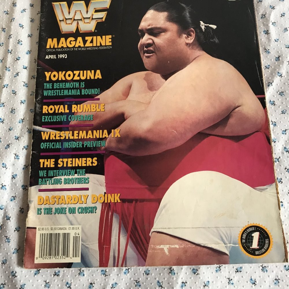 A vintage Wrestling magazine  April 1993